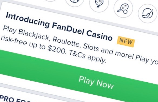 fanduel online casino bonus code